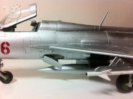 Συναρμολογούμενο Αερ/φος Mig-21,Scale 1/48,Συναρμολογημένο/Βαμμένο...